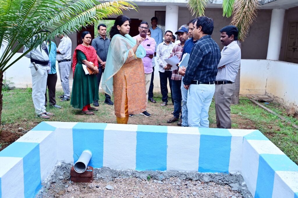 ఐ.డీ.ఓ.సీలో రూఫ్ వాటర్ హార్వెస్టింగ్ స్ట్రక్చర్ లు