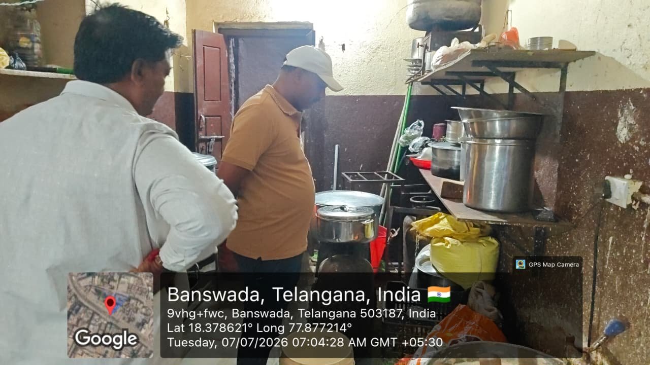 Municipal Commissioner inspected hotels