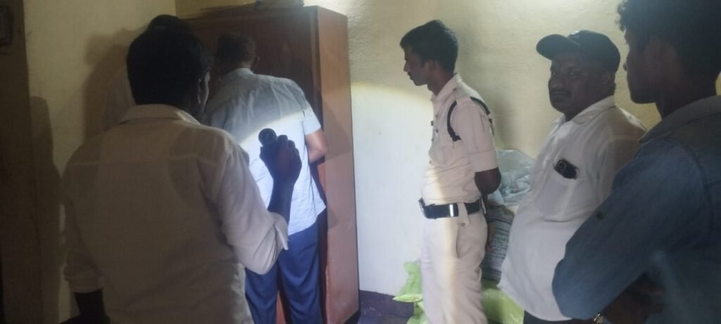 Theft at a house in Teermanpalli