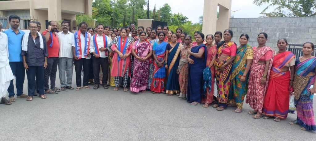 Indiramma houses should be built for the poor who are living in huts erected on government land.