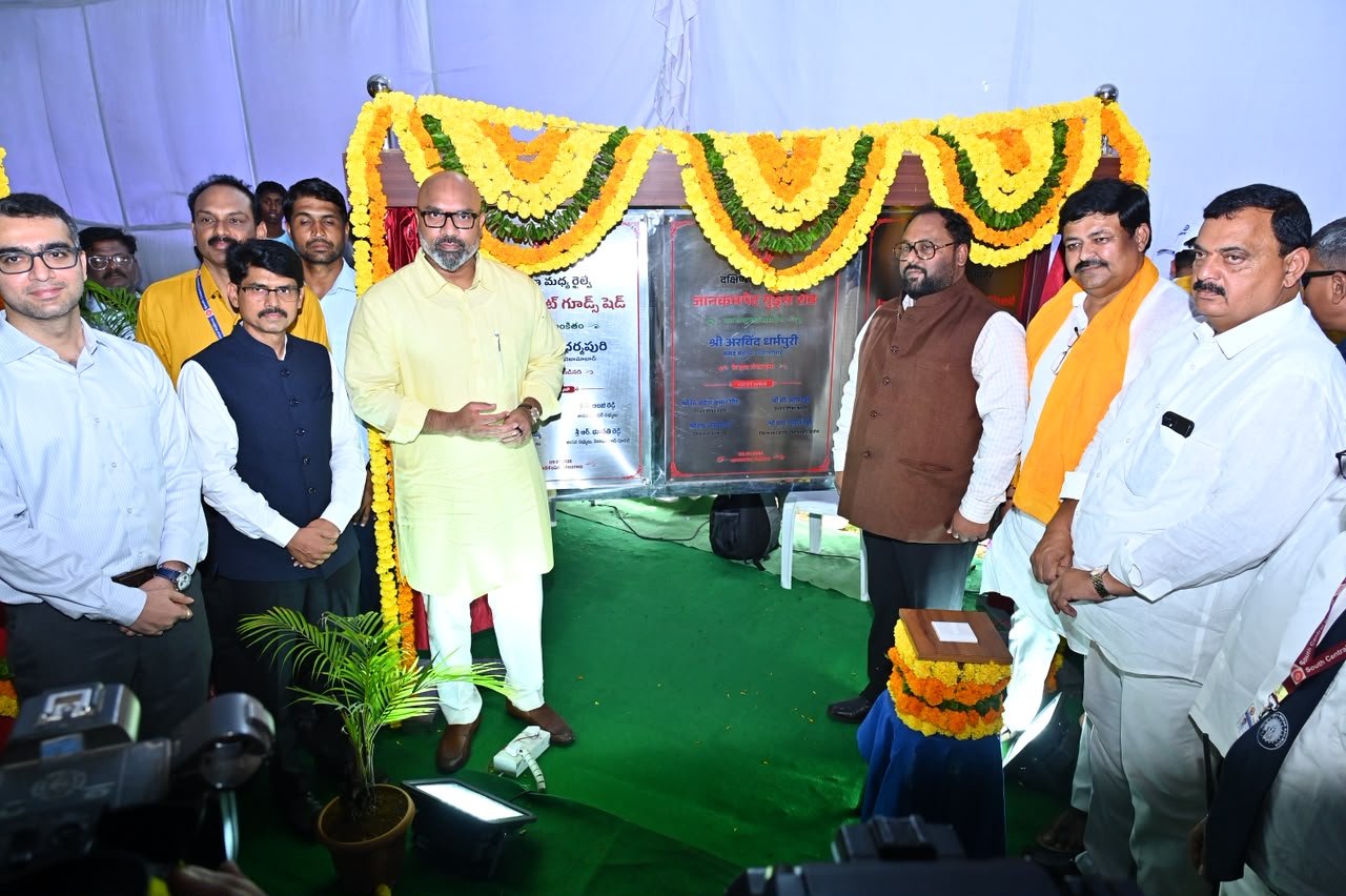 The railway budget for Telangana has been increased 20-fold