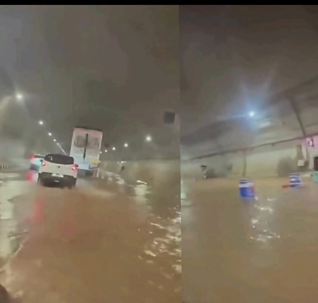 Floodwaters enter ₹1,000-crore tunnel.