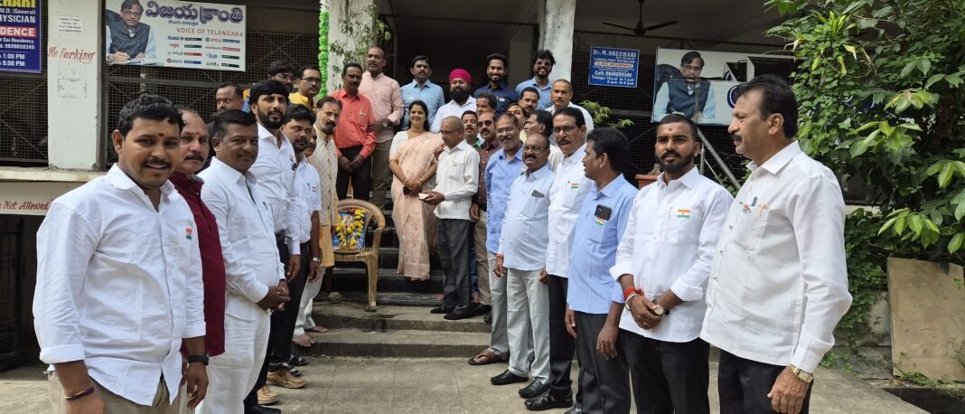 National flag hoisting under the aegis of the Advocates' Association.