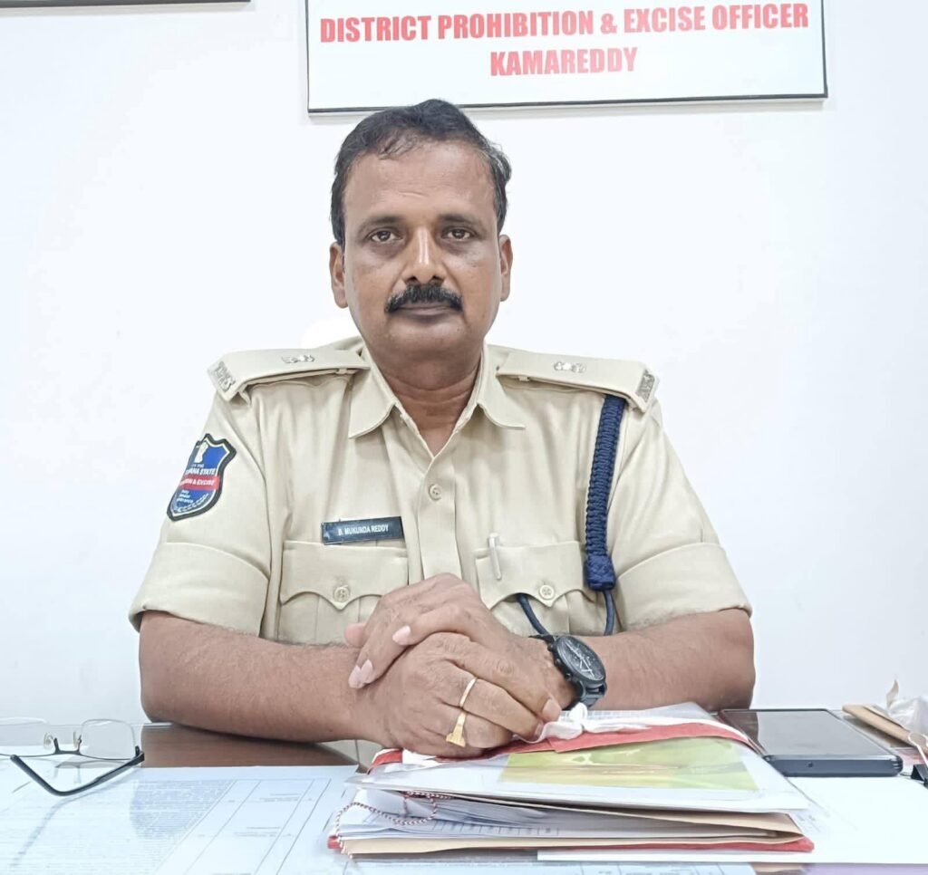 ఎక్సైజ్ శాఖ లో అవినీతి నియంత్రణ కు కృషి
