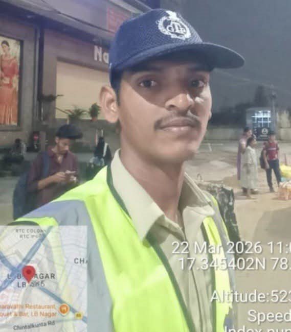 Constable commits suicide at LB Nagar police station.