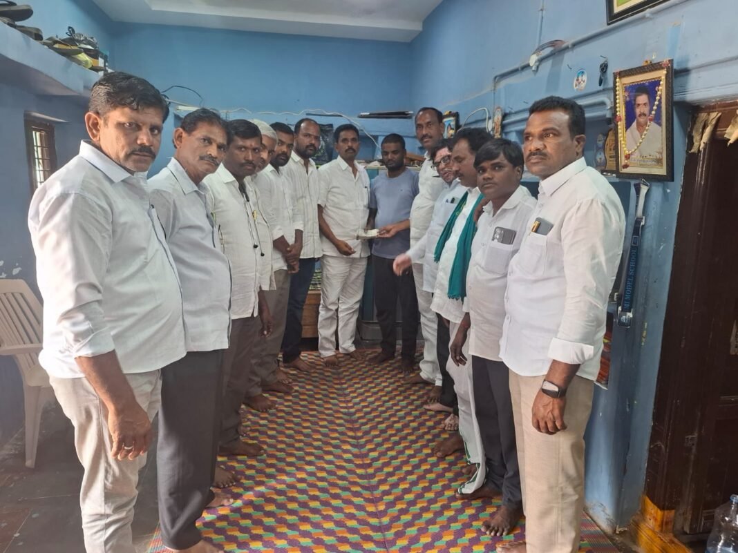 Financial assistance to the family of the late Sarpanch