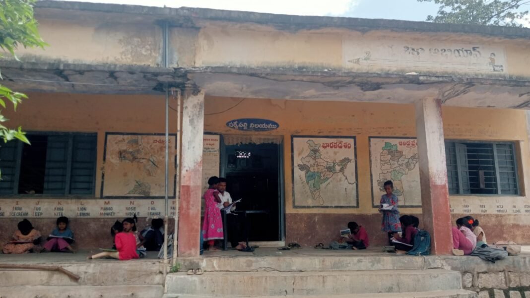 The headmaster who did not even glance at the classroom.