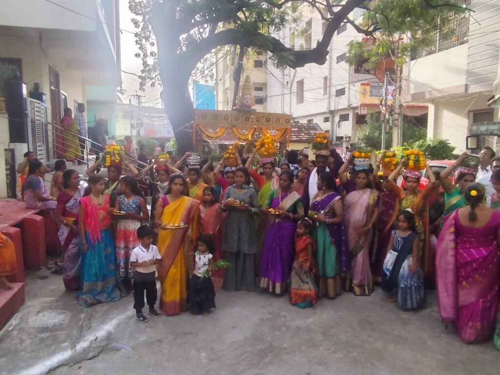 The Bonalu festival proclaims unity among the people.