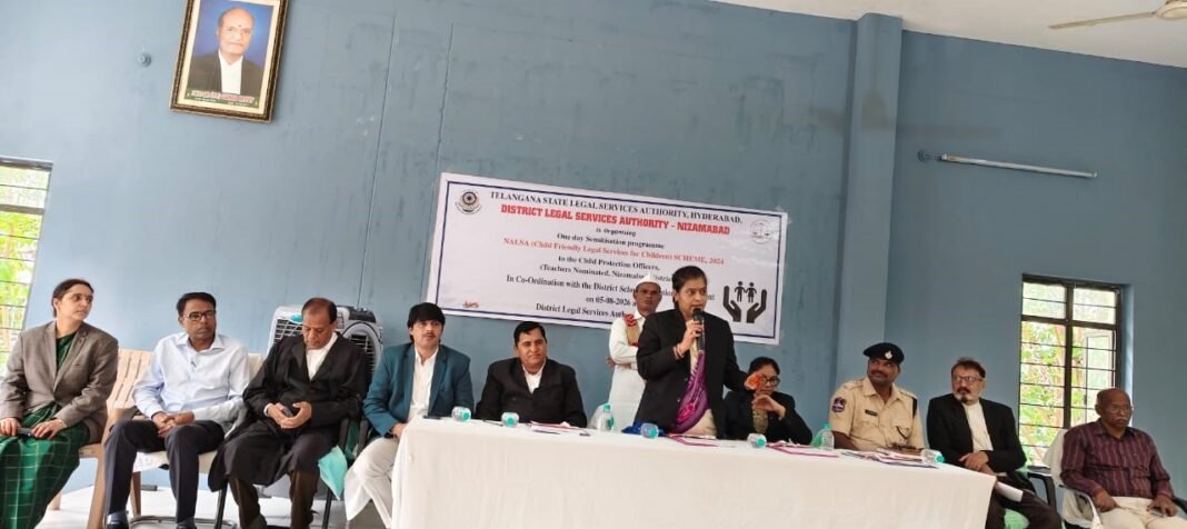 Legal awareness should begin at the school level.