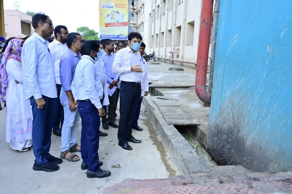Collector conducts surprise inspection of GGH.
