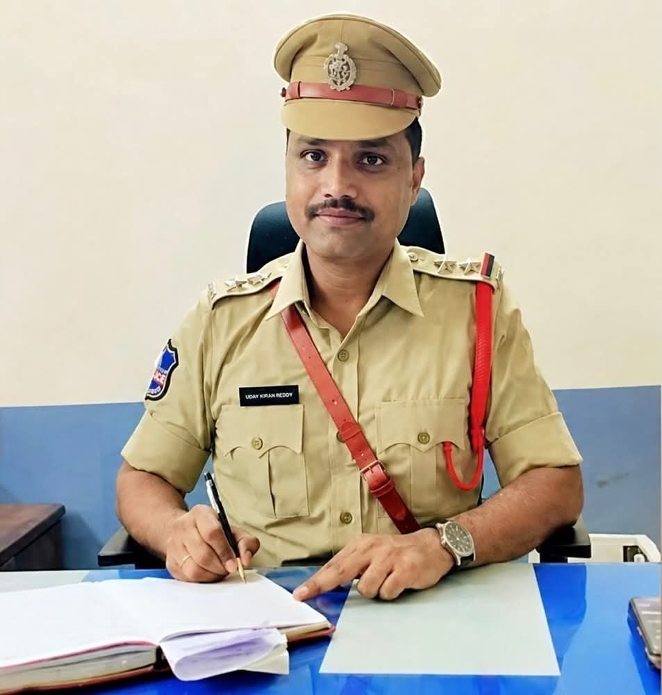 Suspended SI Srikanth Goud arrested.
