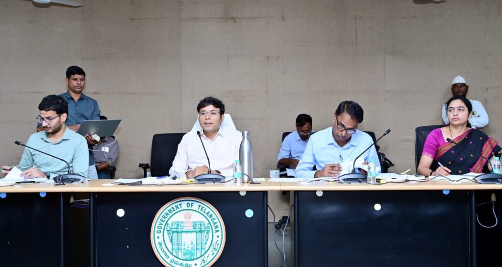 Applications related to 'Bhu-Bharathi' and 'Sadabainama' must be resolved promptly.
