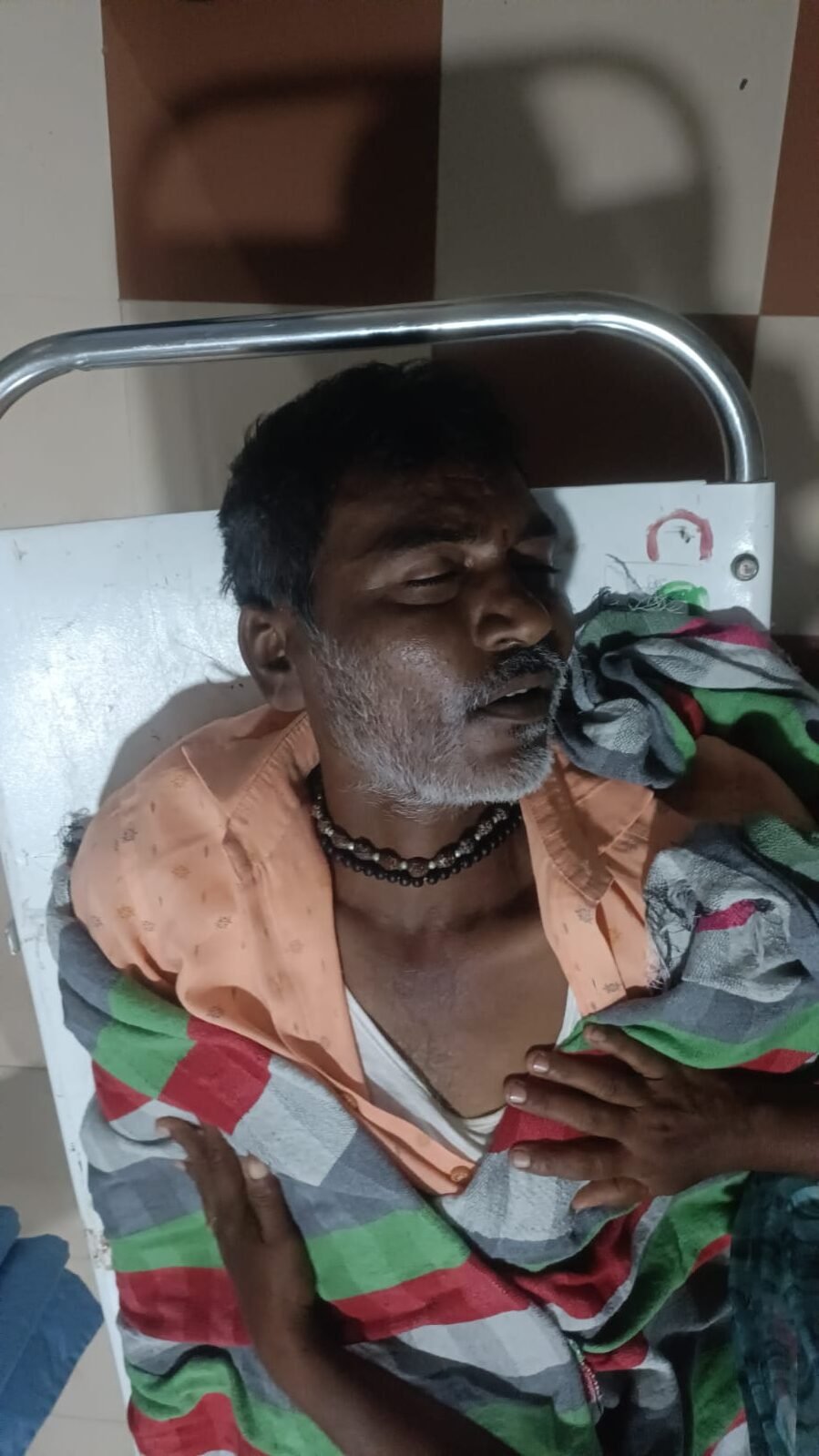 Man dies of electric shock
