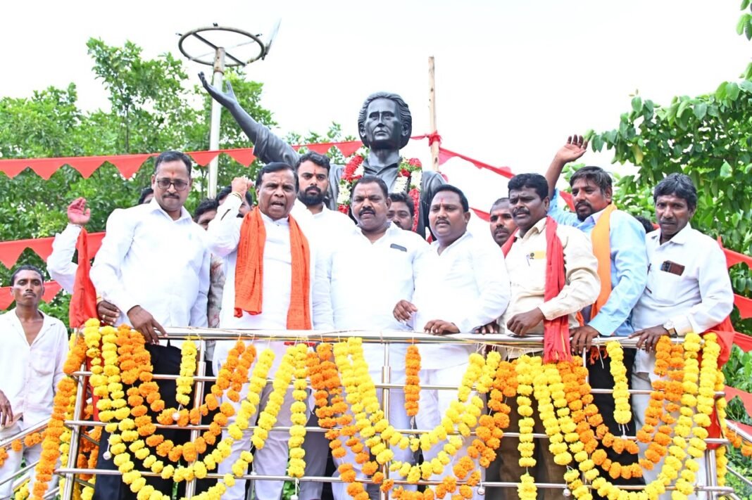 Anna Bhau Sathe as the voice of the poor.