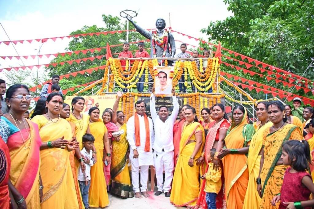 Anna Bhau Sathe as the voice of the poor.