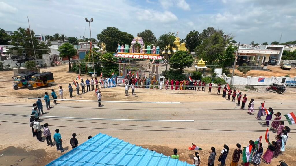 Grand Independence Day rally in Thimmapur