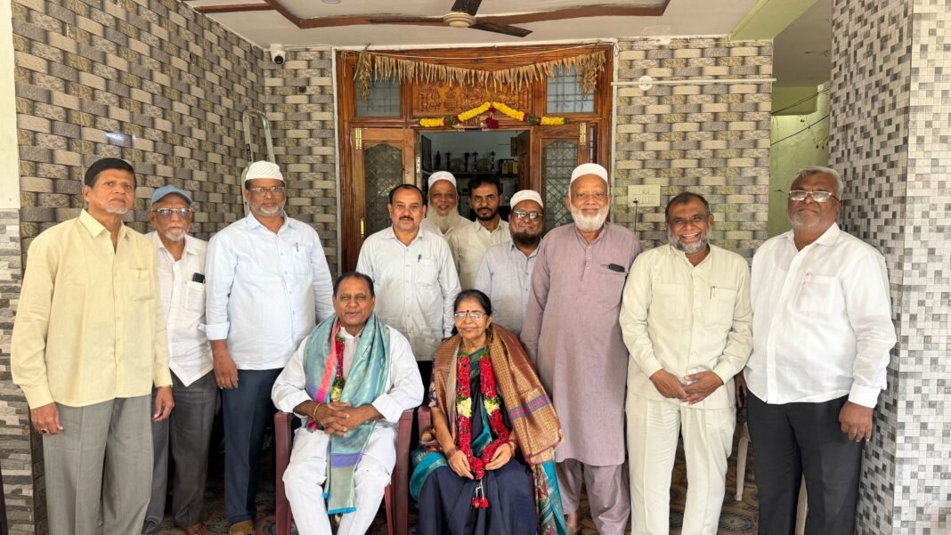 Grand Felicitation for Yoga Guru Couple