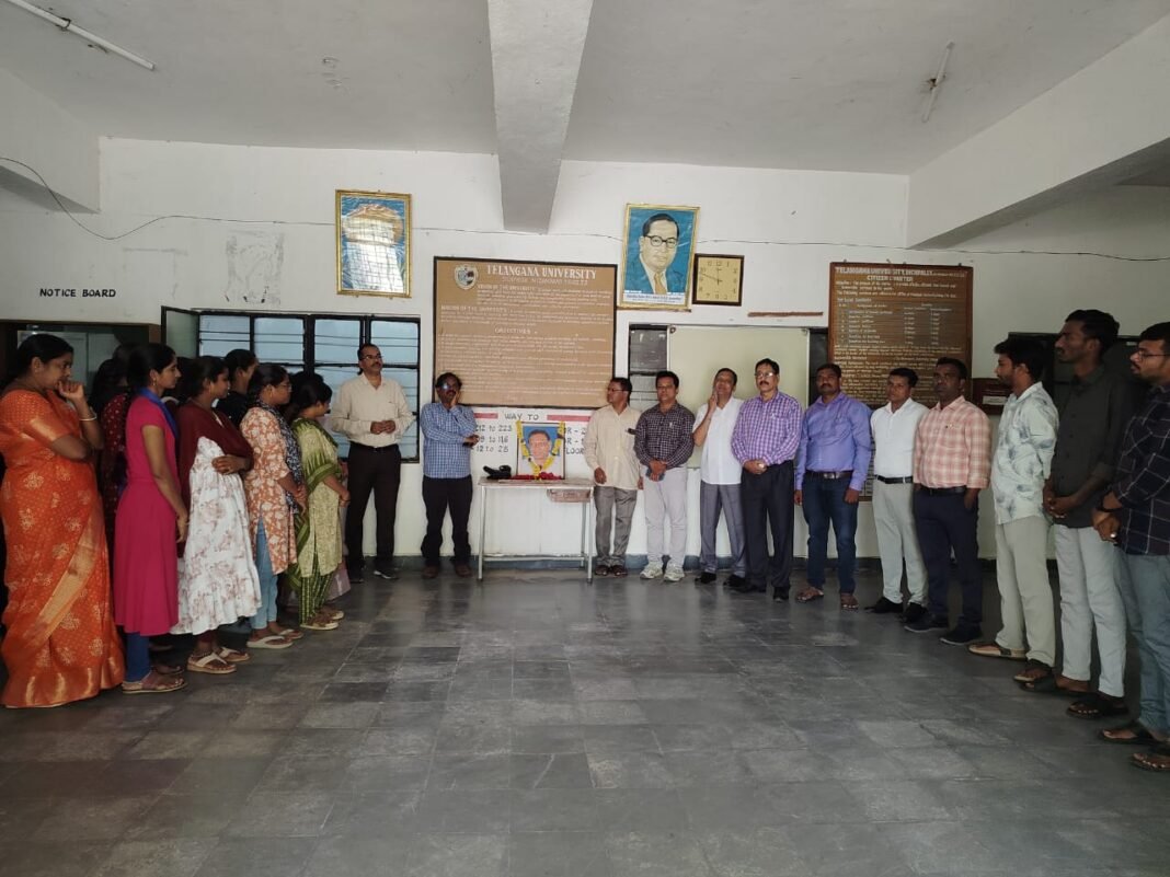 Professor Jayanthi Celebrations at Telugu University Arts College