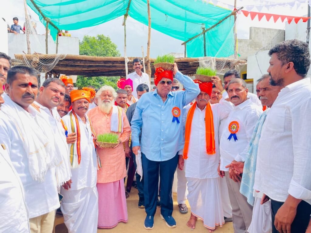Teej festival celebrations held on a grand scale in Pocharam Thandas.