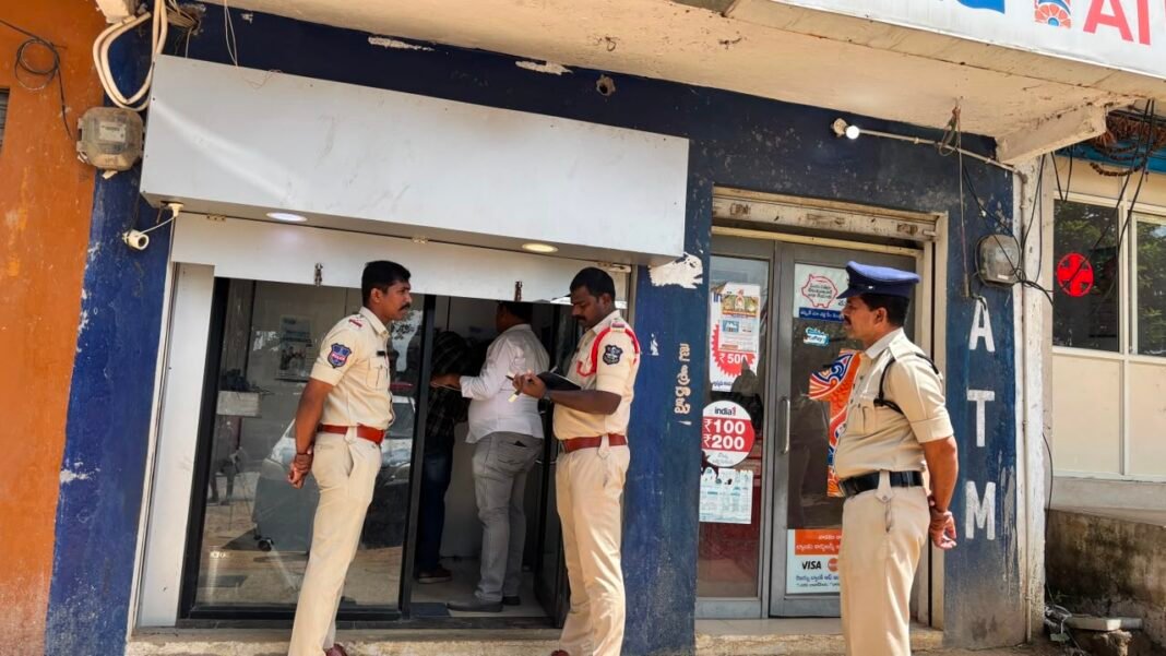 Attempted theft at ATM