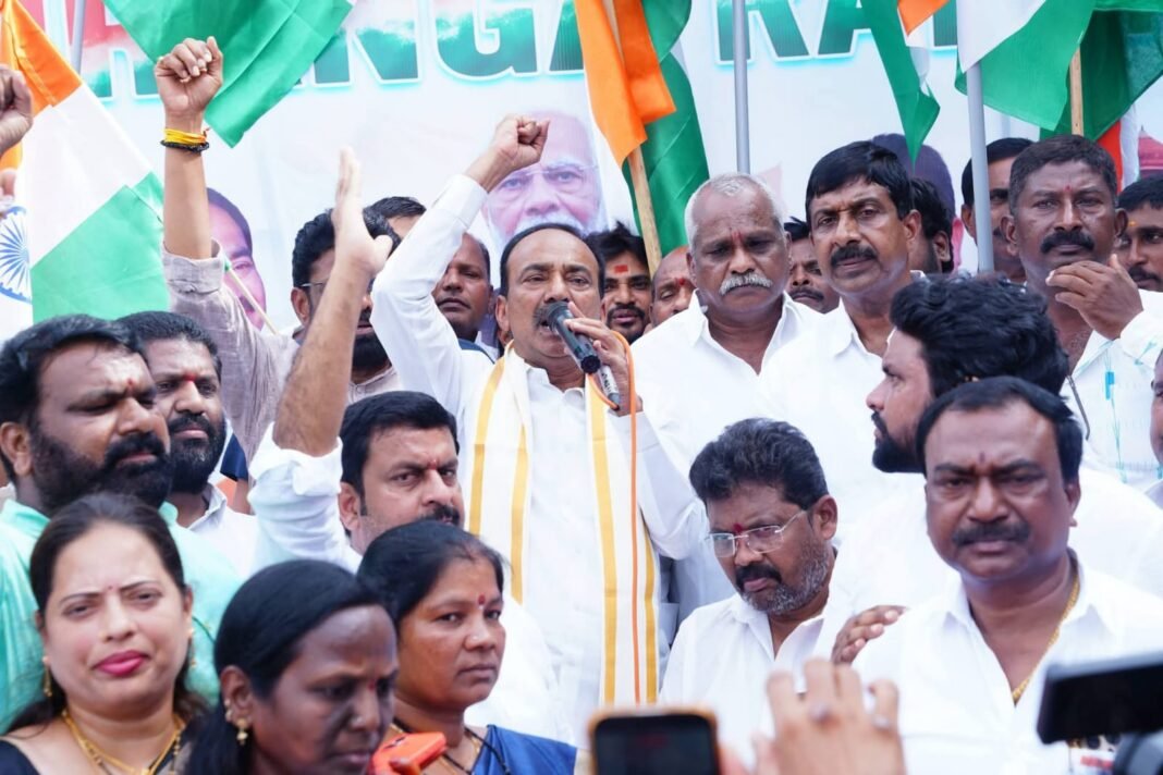 A grand Tiranga rally at IDPL Square