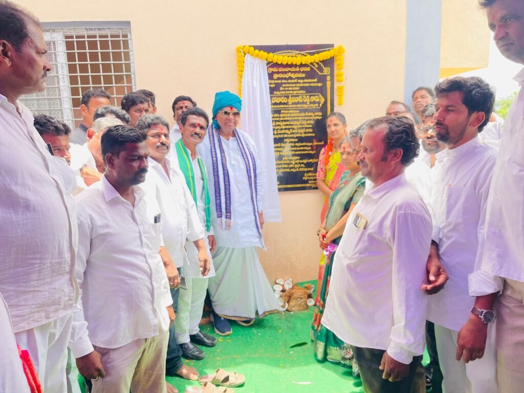 Development works begin in Chandur mandal