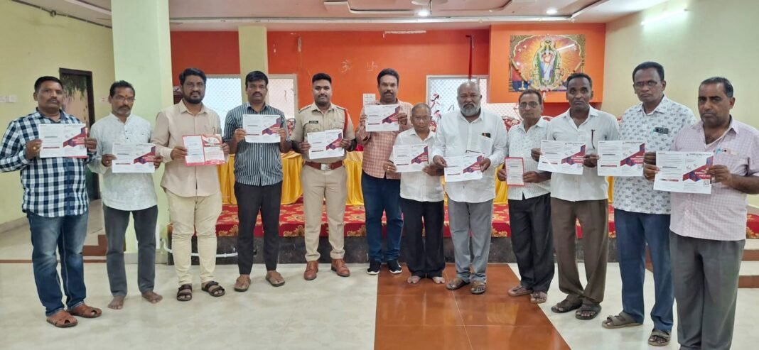 Unveiling of Mega Blood Donation Camp Leaflets