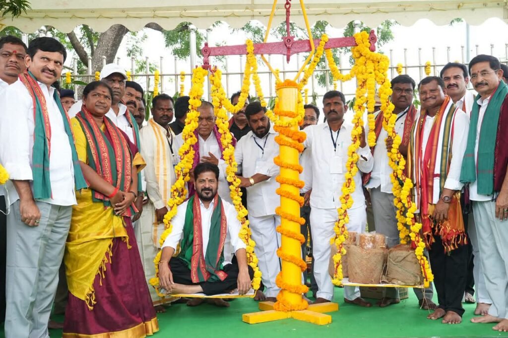 CM Revanth Reddy visits the forest deities