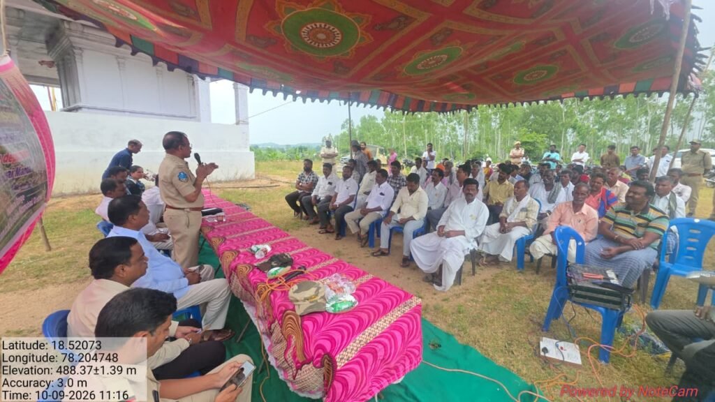 సౌమ్య నాయక్ తండాలో రక్షణ సమావేశం