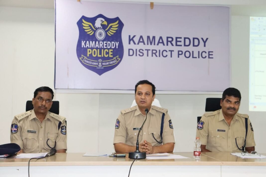 Tight security for the Kamareddy Ganesh immersion procession