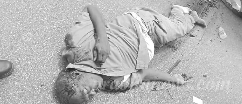 RTC bus overturns on national highway