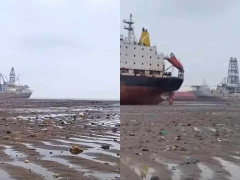 Argentina's sea receded by 23 kilometers.