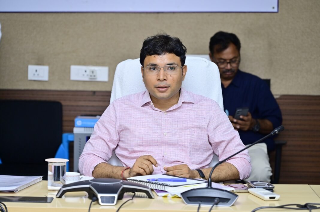 District Collector Sudarshan Reddy extended Vinayaka Chavithi greetings to the people of the district.