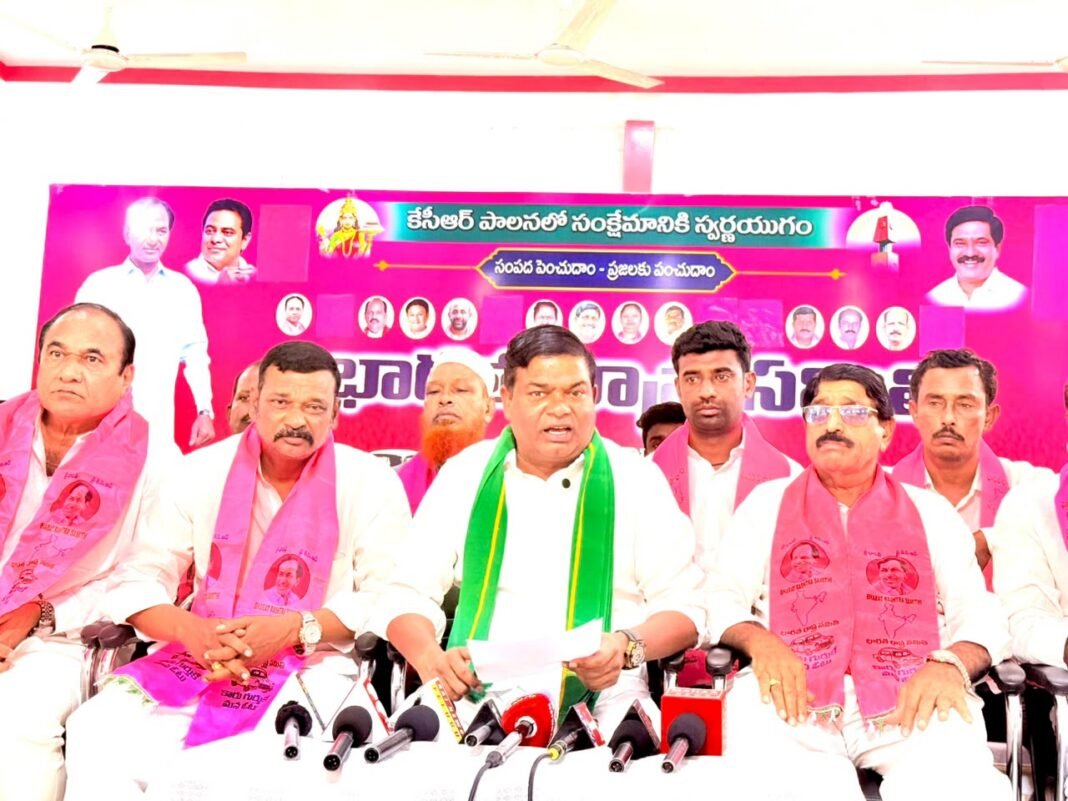 He criticizes Revanth Reddy during the day, but goes and prostrates himself before him at night.
