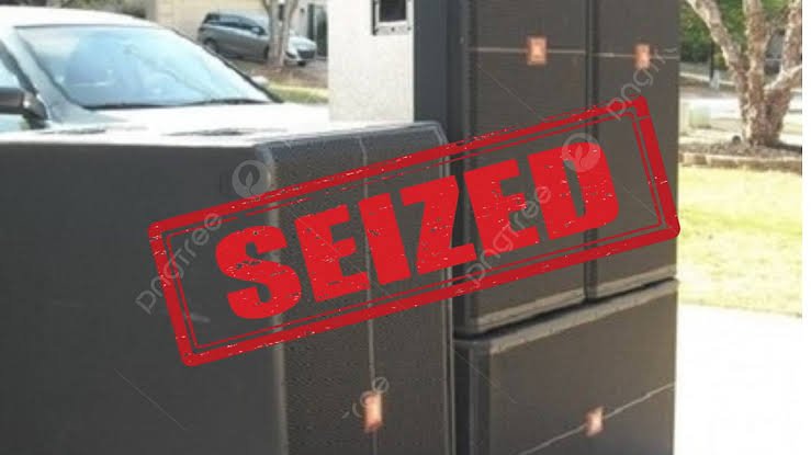 DJ system seized in Bibipet... case registered
