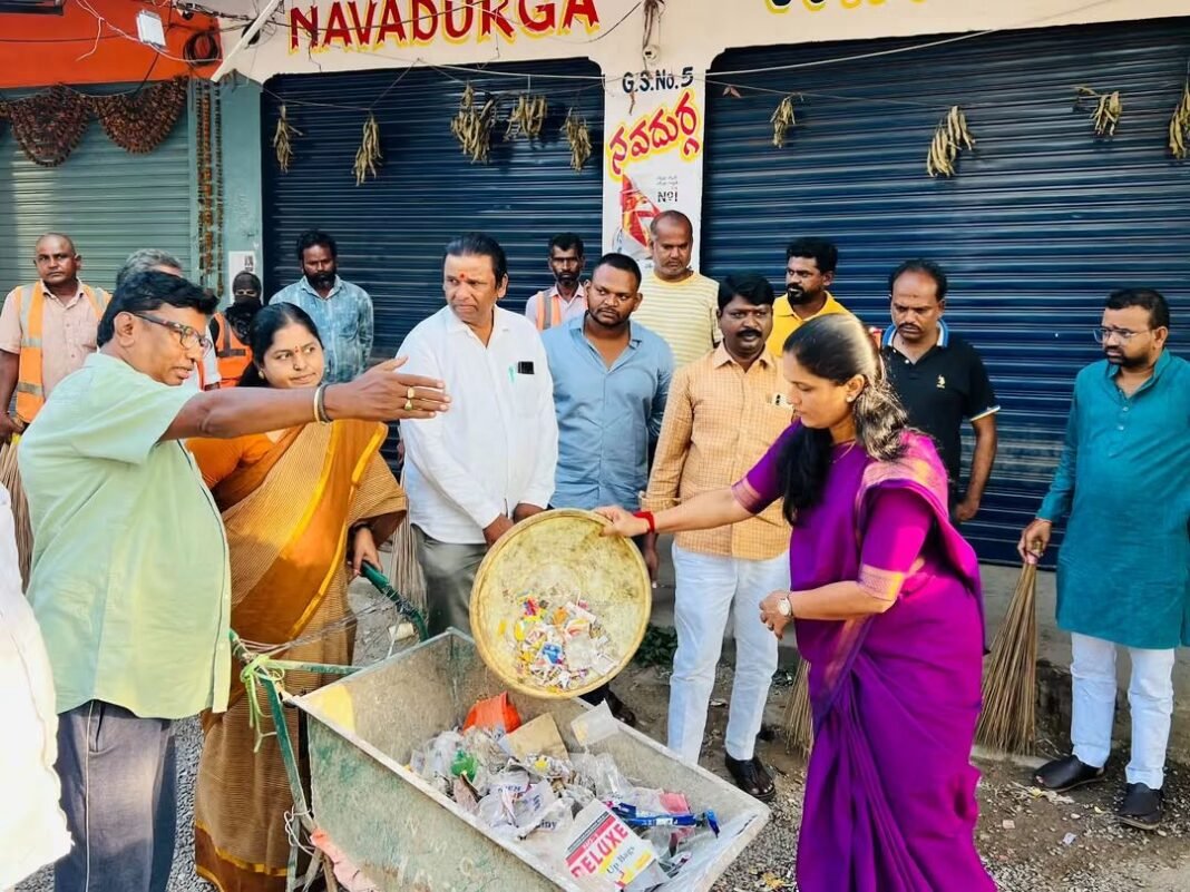 Swachh Bharat under the auspices of BJP SC Morcha