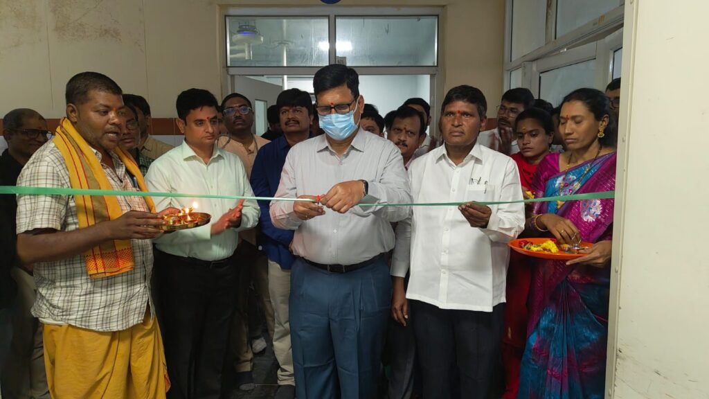 సిఎస్ఆర్ లో భాగంగా జిజిహెచ్ కు రూ.65 లక్షల పరికరాలు డొనేట్ చేసిన ఐఓసీ