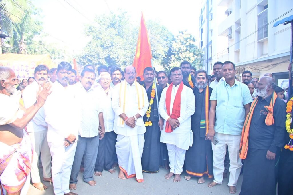 The pilgrimage on foot from Induru to Sabarimala is a divine decree.