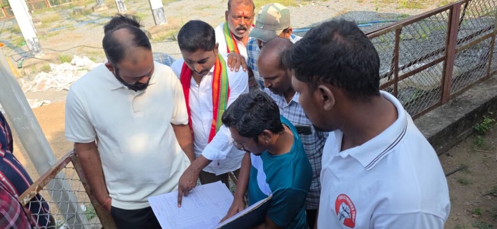 Farmers lay siege to the substation