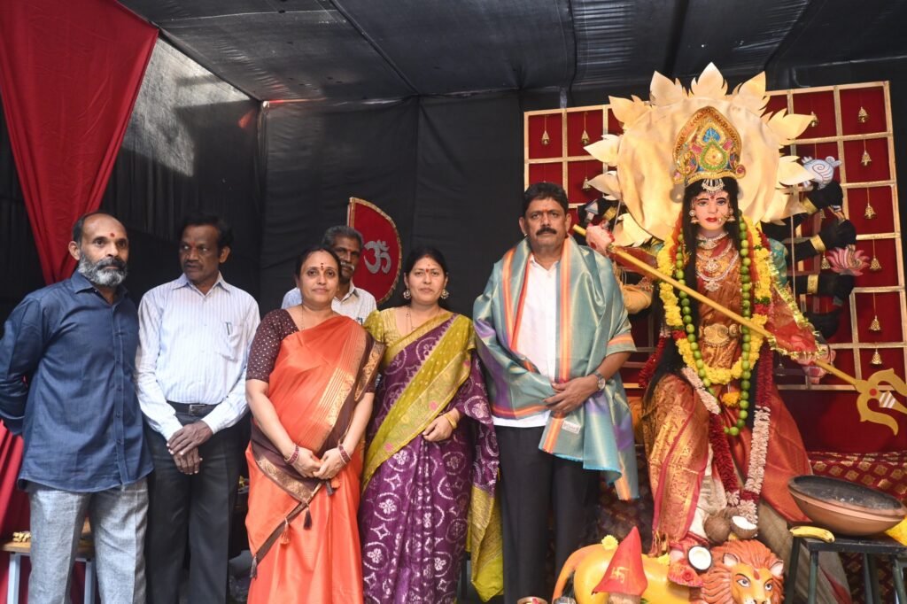 Dasara celebrations at Kakatiya Olympiad School