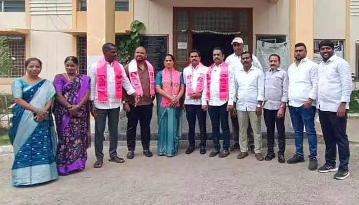 BRS party councilors angry over municipal chairperson's husband's dominance