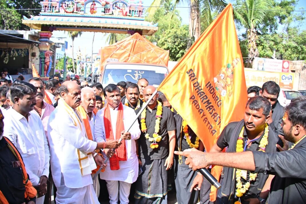The pilgrimage on foot from Induru to Sabarimala is a divine decree.