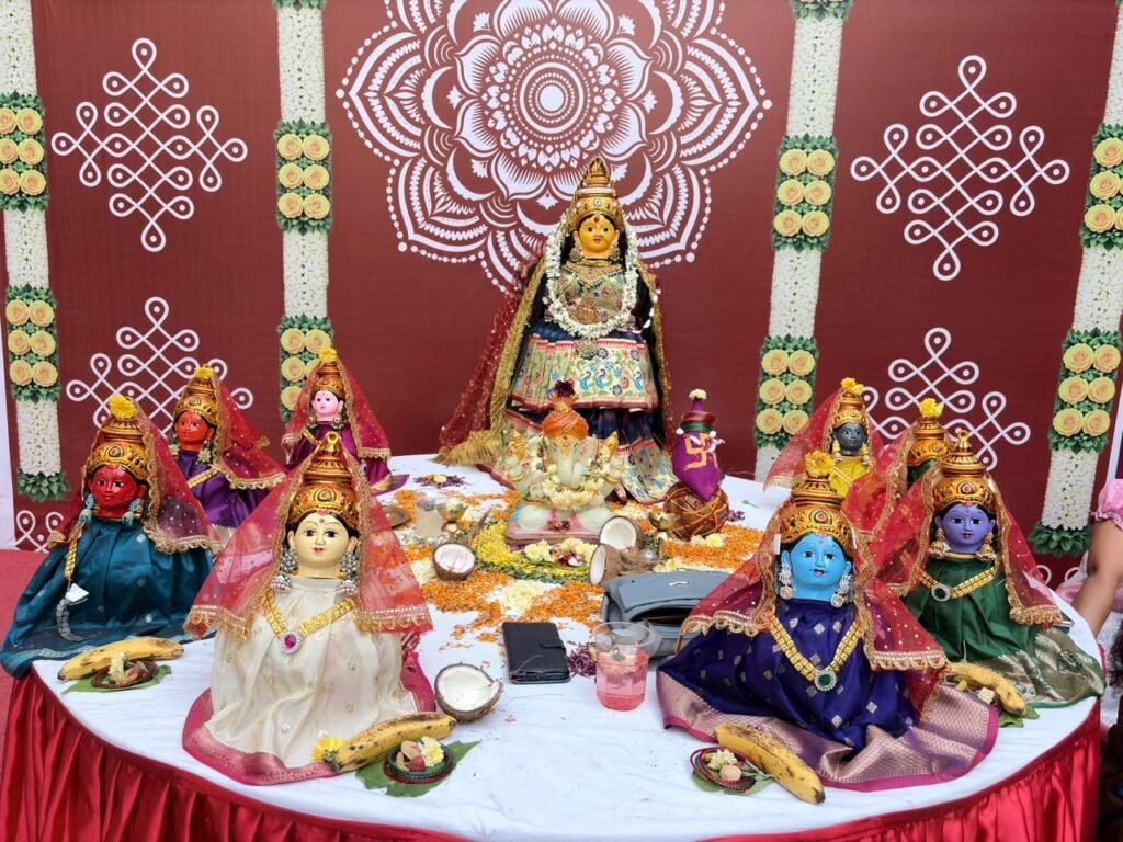 Dasara celebrations at Kakatiya Olympiad School