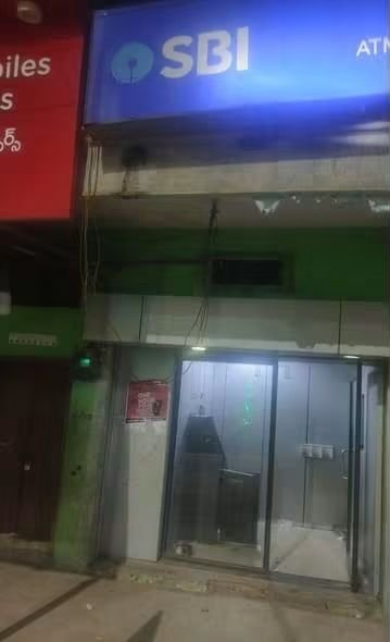 Theft at Gandhari SBI ATM