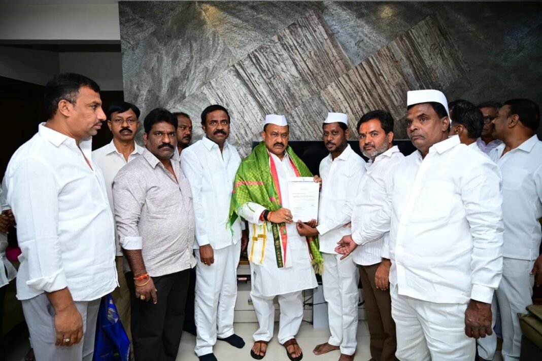 Congress Seva Dal District President Sandhi Benson Raju