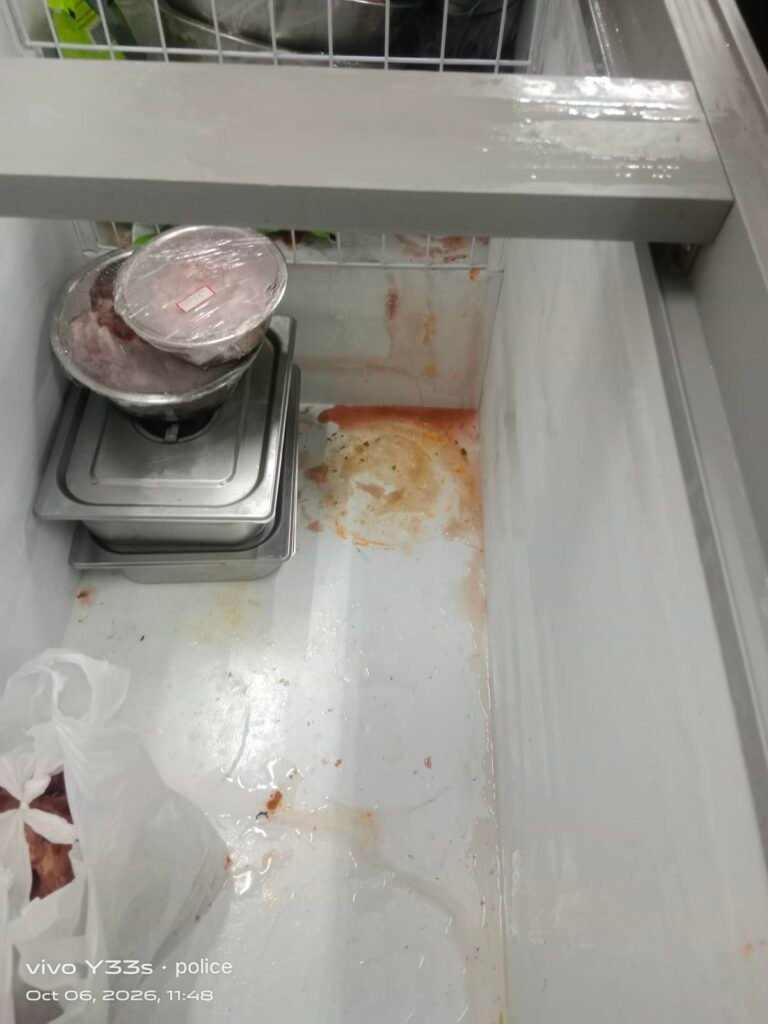 Food safety inspections in the city