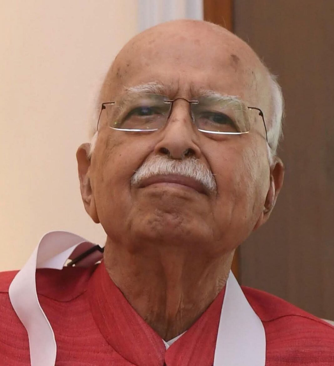 L. K. Advani admitted to hospital