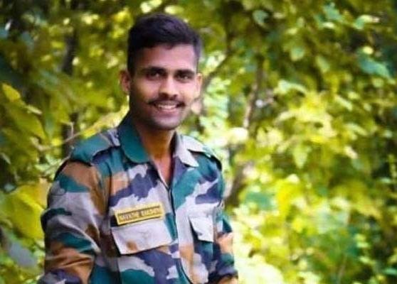 Army Jawan dies in road accident