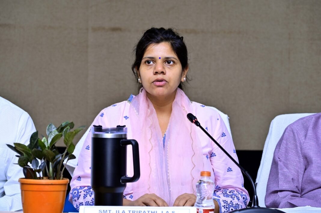 Collector Ila Tripathi takes charge