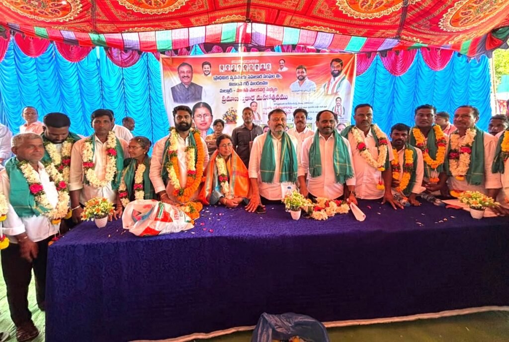 Swearing-in ceremony of Achampet and Mallur PACS chairmen held on a grand scale